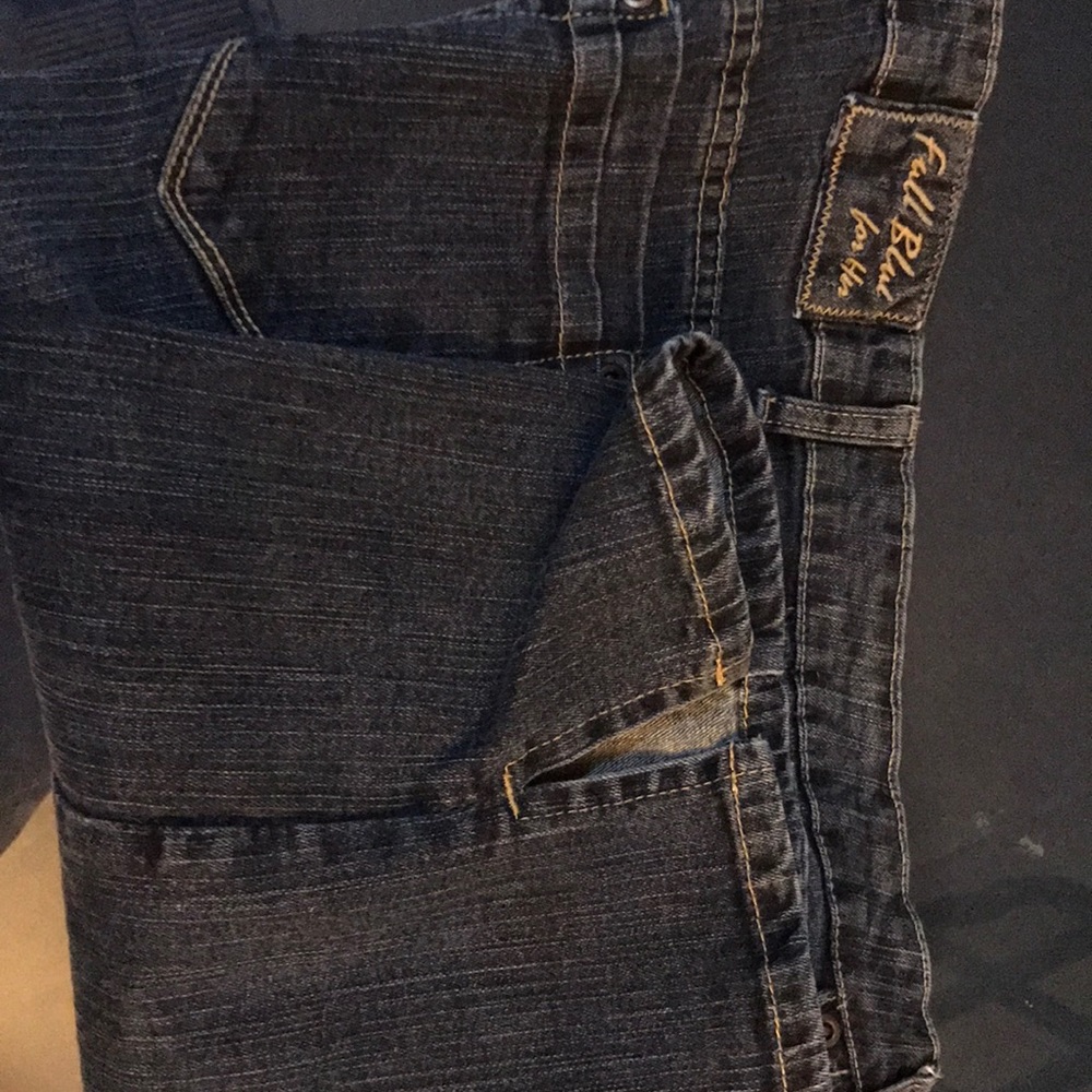 Full Blue for Her Capri Jeans women size 16 - Picture 6 of 6